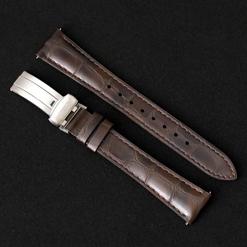 KUOE ROYAL SMITH RS90010-IV-GRAINY-BOR-EX Otomatik (Citizen Miyota 9122 Mekanizmalı) Erkek Kol Saati - Thumbnail