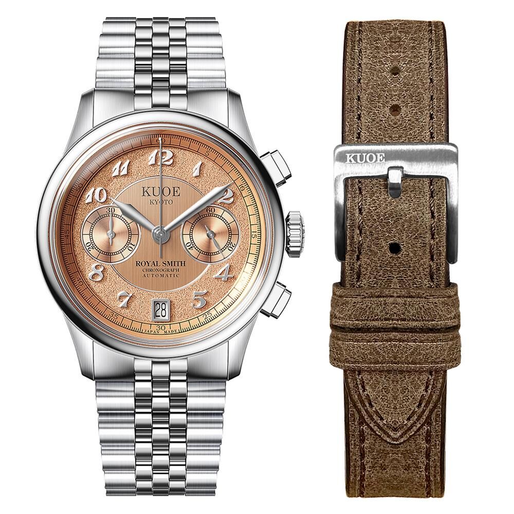 KUOE ROYAL SMITH RS90012-A-SAL-JUBILEE Otomatik (Seiko NE86A Mekanizmalı) Erkek Kol Saati