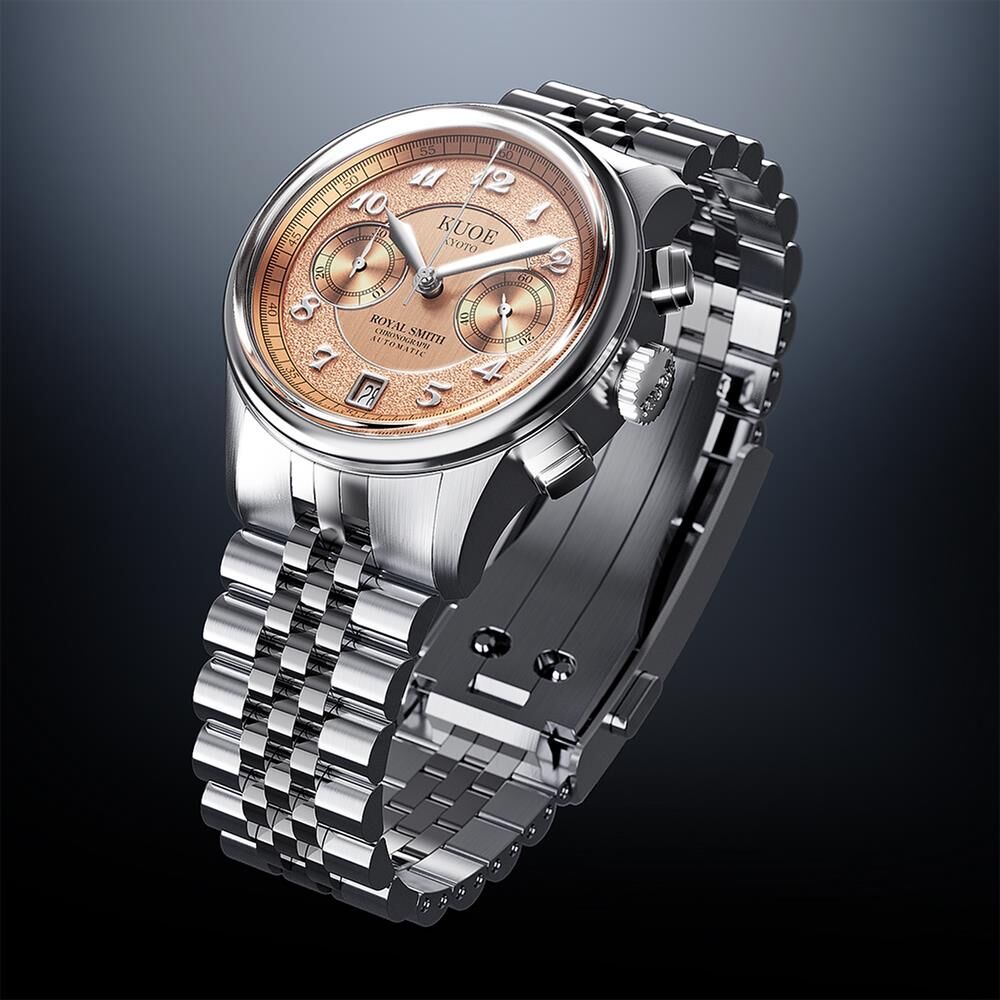KUOE ROYAL SMITH RS90012-A-SAL-JUBILEE Otomatik (Seiko NE86A Mekanizmalı) Erkek Kol Saati