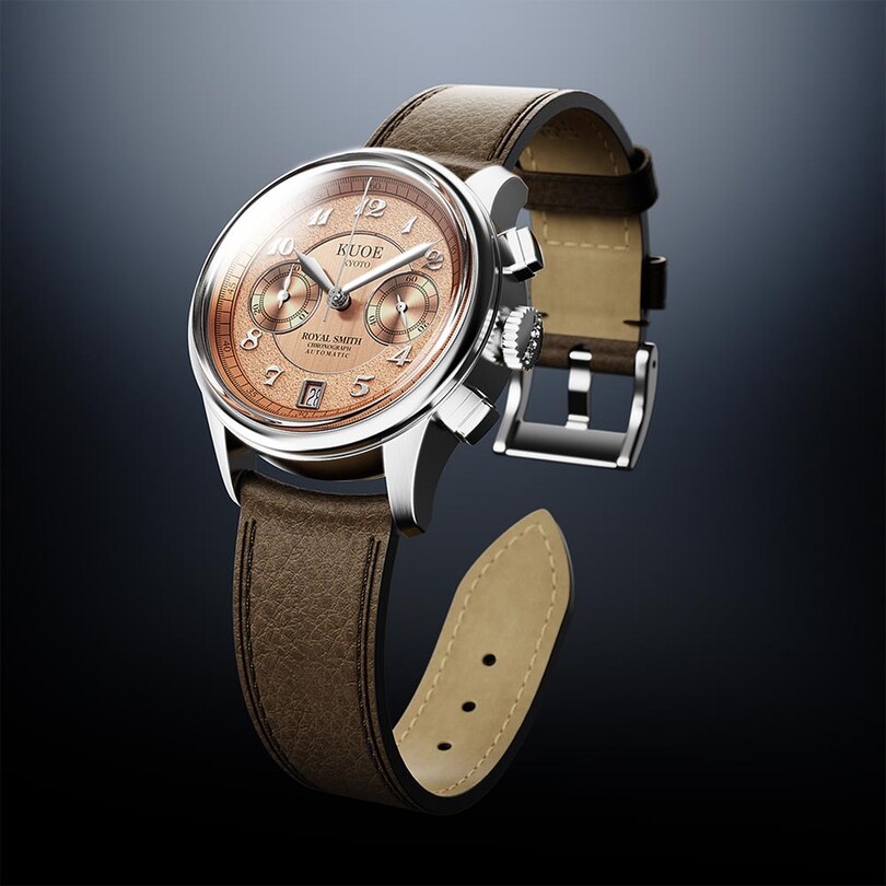 KUOE ROYAL SMITH RS90012-A-SAL-JUBILEE Otomatik (Seiko NE86A Mekanizmalı) Erkek Kol Saati - Thumbnail