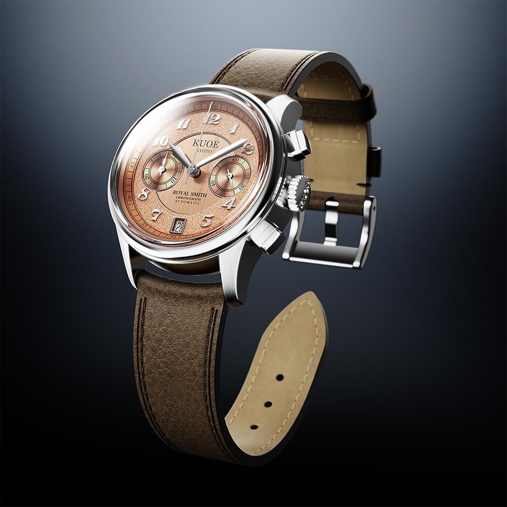 KUOE ROYAL SMITH RS90012-A-SAL-JUBILEE Otomatik (Seiko NE86A Mekanizmalı) Erkek Kol Saati