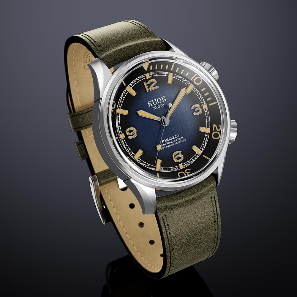 KUOE SOMBRERO SM90011-GNV-JUBILEE Otomatik (Citizen Miyota 9030 Mekanizmalı) Erkek Kol Saati