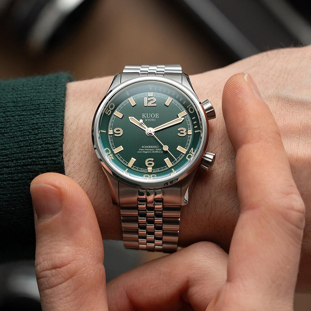 KUOE SOMBRERO SM90011-GR-JUBILEE Otomatik (Citizen Miyota 9030 Mekanizmalı) Erkek Kol Saati