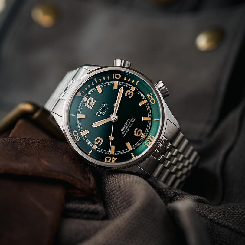 KUOE SOMBRERO SM90011-GR-JUBILEE Otomatik (Citizen Miyota 9030 Mekanizmalı) Erkek Kol Saati - Thumbnail