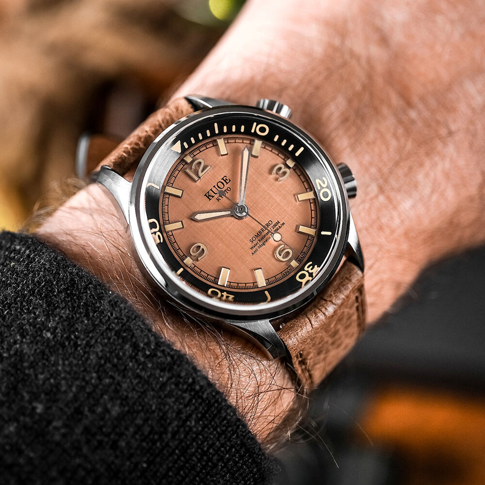 KUOE SOMBRERO SM90011-SAL-JUBILEE Otomatik (Citizen Miyota 9030 Mekanizmalı) Erkek Kol Saati