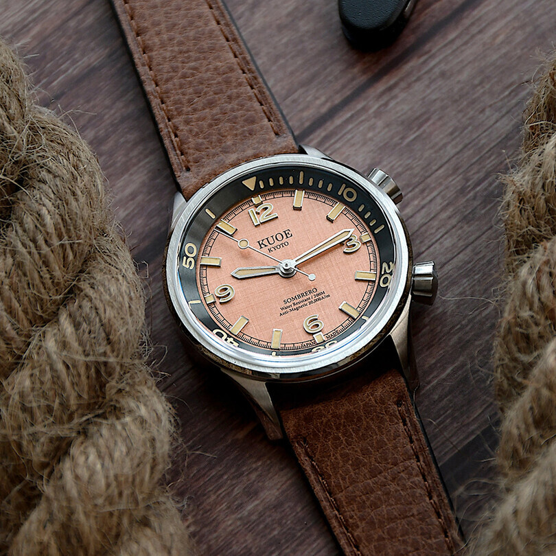 KUOE SOMBRERO SM90011-SAL-JUBILEE Otomatik (Citizen Miyota 9030 Mekanizmalı) Erkek Kol Saati - Thumbnail
