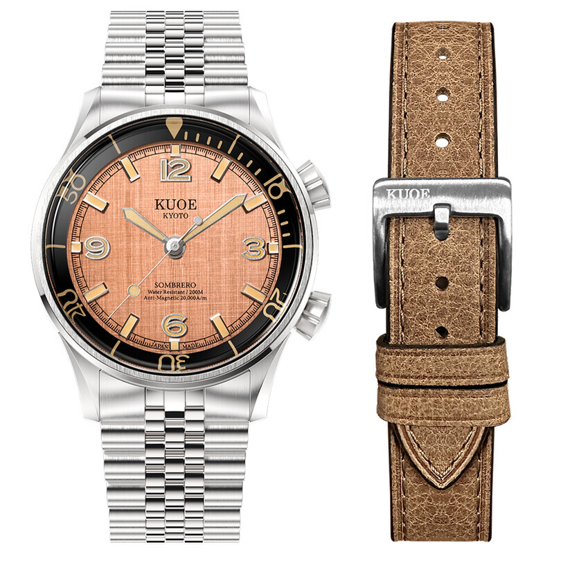 KUOE - KUOE SOMBRERO SM90011-SAL-JUBILEE Otomatik (Citizen Miyota 9030 Mekanizmalı) Erkek Kol Saati