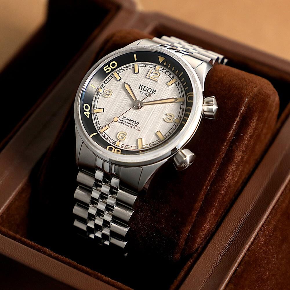 KUOE SOMBRERO SM90011-SV-JUBILEE Otomatik (Citizen Miyota 9030 Mekanizmalı) Erkek Kol Saati