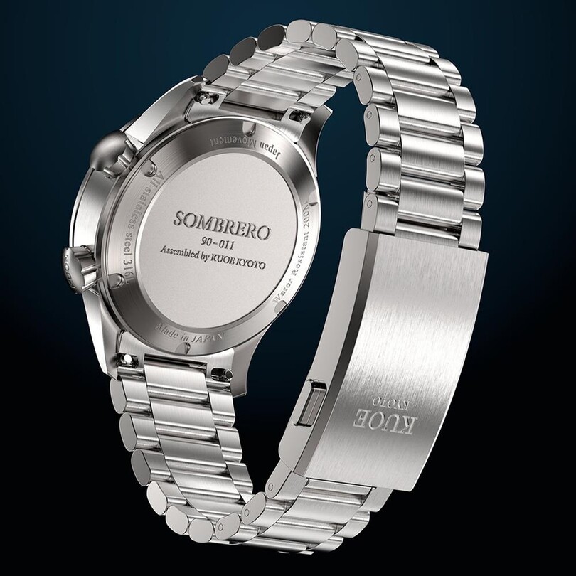 KUOE SOMBRERO SM90011-SV-JUBILEE Otomatik (Citizen Miyota 9030 Mekanizmalı) Erkek Kol Saati - Thumbnail