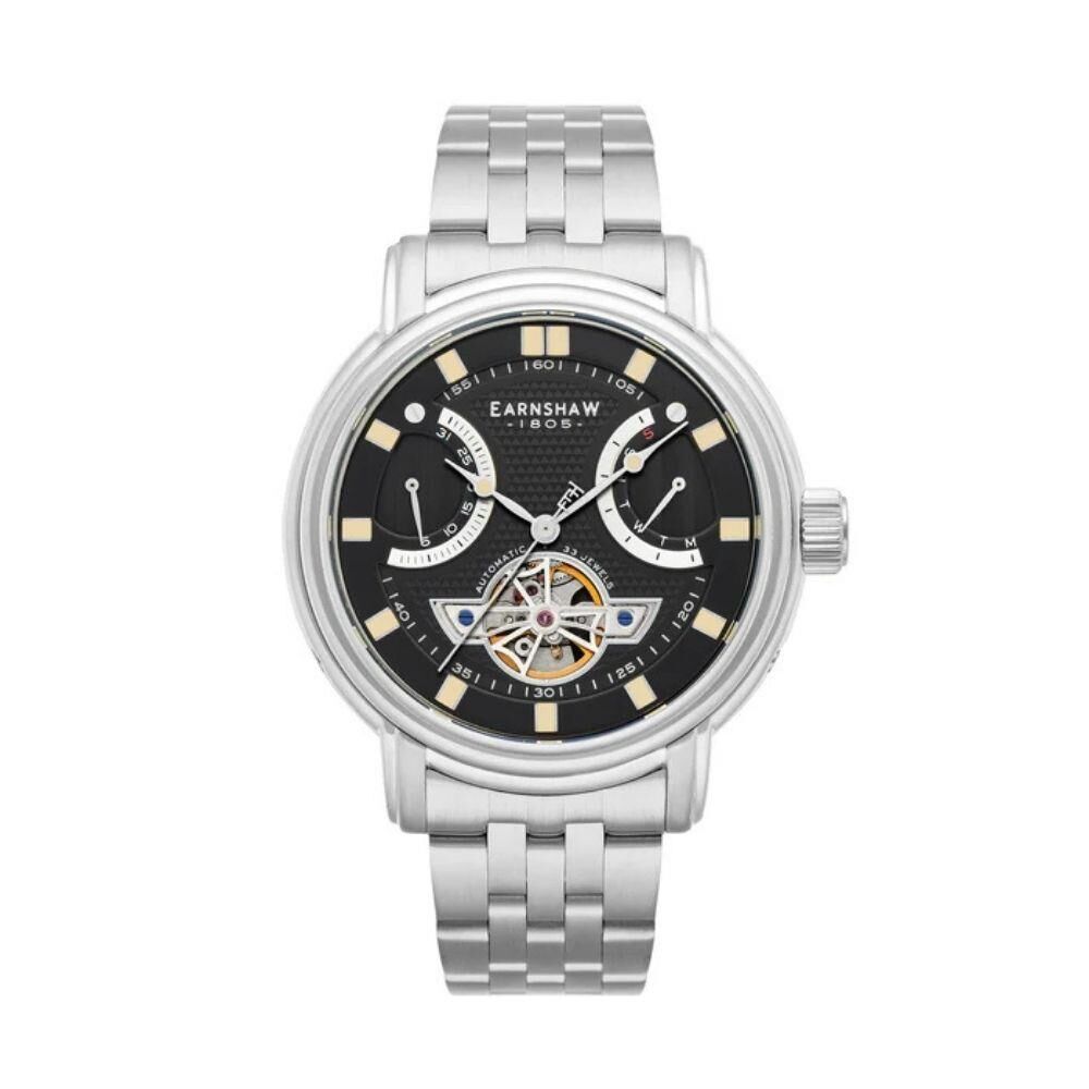 LONGCASE DUAL RETROGRADE OPEN HEART ES-8184-11 Otomatik Erkek Kol Saati