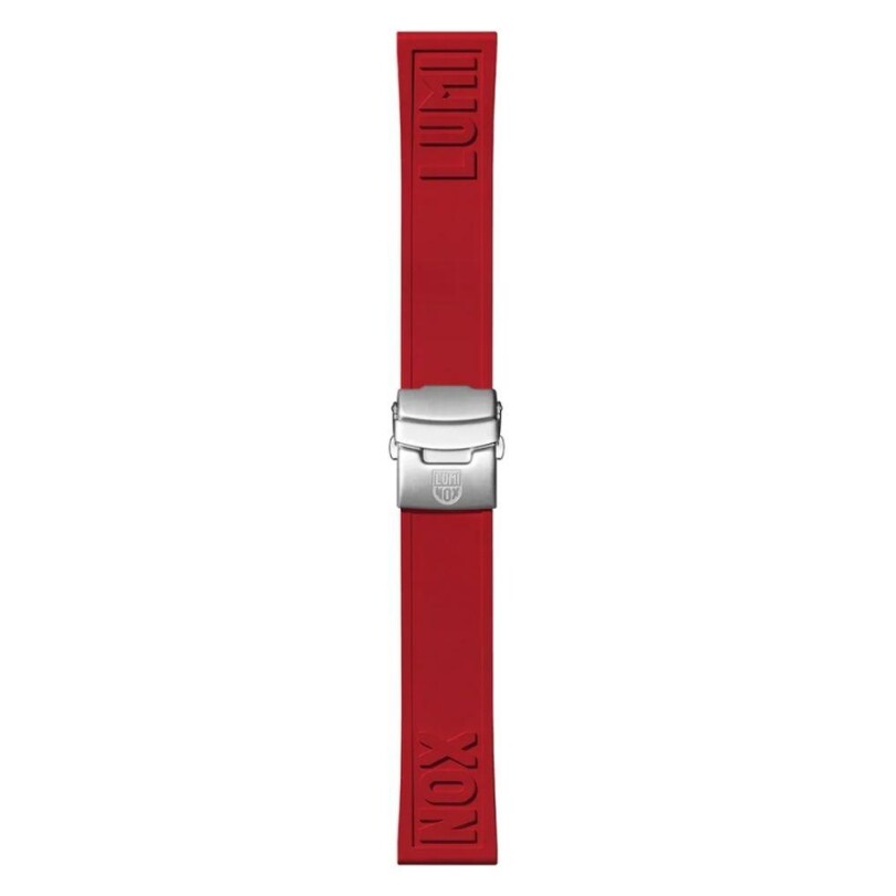 LUMINOX FPX.2406.31Q.K Kırmızı 24 mm NBR Kordon