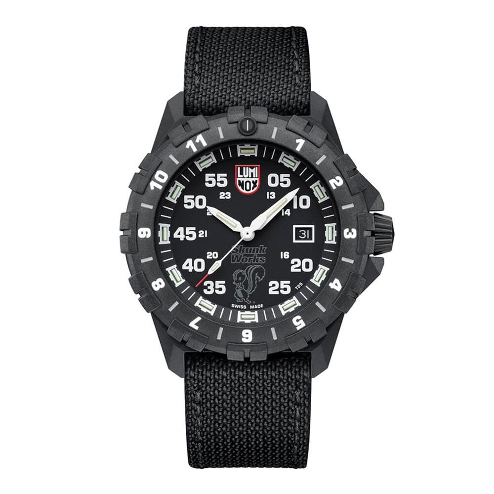 LUMINOX XA.6442.H F-117 NIGHTHAWK® x SKUNK WORKS® 6440 Serisi (İsviçre Üretimi Ronda 515 Mekanizmalı) Pilot Erkek Kol Saati