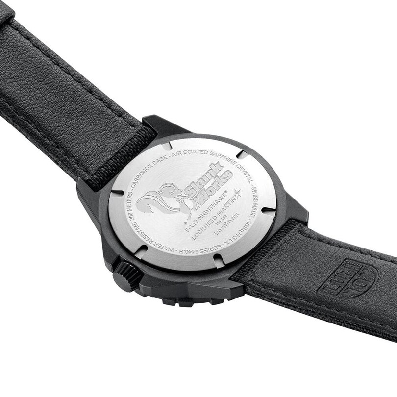 XA.6442.H.SET F117 x SKUNK WORKS HERITAGE 6440 (İsviçre Üretimi Ronda 515 Mekanizmalı) Erkek Kol Saati - Thumbnail