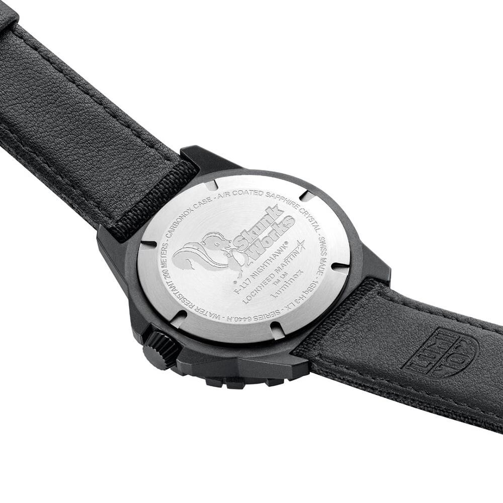 XA.6442.H.SET F117 x SKUNK WORKS HERITAGE 6440 (İsviçre Üretimi Ronda 515 Mekanizmalı) Erkek Kol Saati