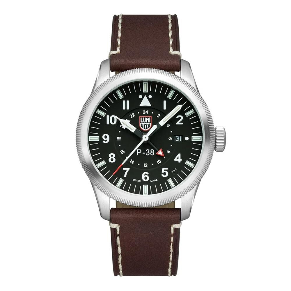 XA.9521 P-38 LIGHTNING™ GMT 9520 (İsviçre Üretimi Ronda 515.24H Mekanizmalı) Erkek Kol Saati