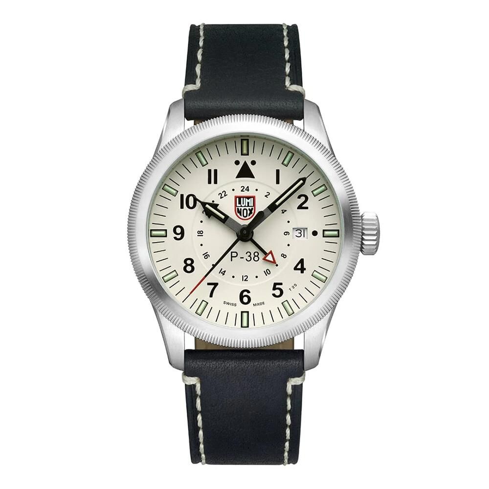 XA.9527 P-38 LIGHTNING™ GMT 9520 (İsviçre Üretimi Ronda 515.24H Mekanizmalı) Erkek Kol Saati