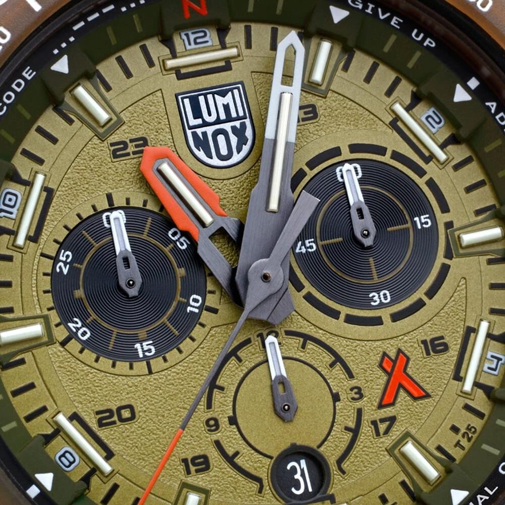 LUMINOX XB.3757.ECO BEAR GRYLLS SURVIVAL ECO MASTER (İsviçre Üretimi Ronda 5030.D Mekanizmalı) Erkek Kol Saati