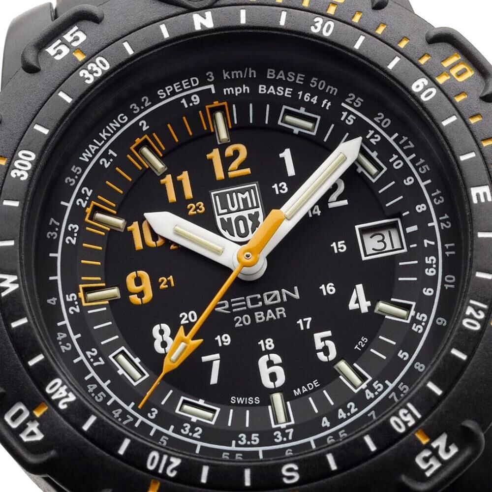 LUMINOX XL.8825.H.SET.1 RECON POINT MAN 8820 (İsviçre Üretimi Ronda 515 Mekanizmalı) Erkek Kol Saati