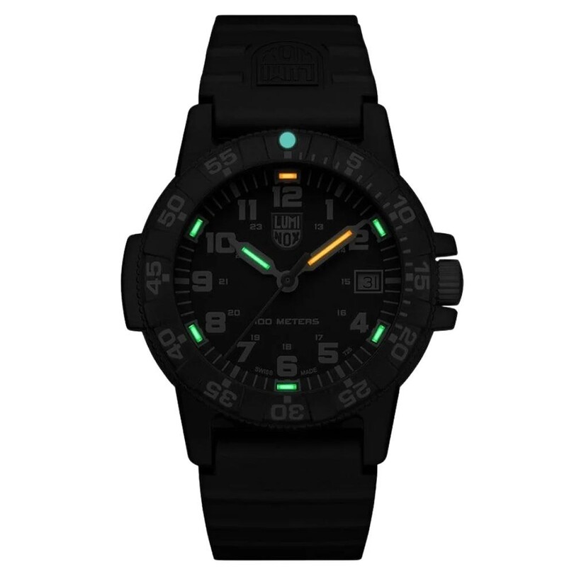 XS.0301.L Luminox Leatherback Sea Turtle 0300 Serisi (İsviçre Üretimi Ronda 515 Mekanizmalı) Erkek Kol Saati - Thumbnail