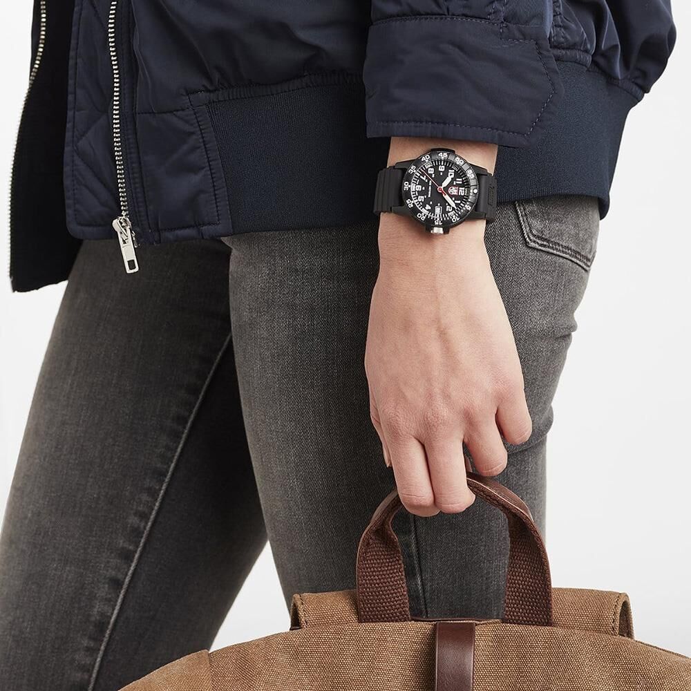 XS.0301.L Luminox Leatherback Sea Turtle 0300 Serisi (İsviçre Üretimi Ronda 515 Mekanizmalı) Erkek Kol Saati