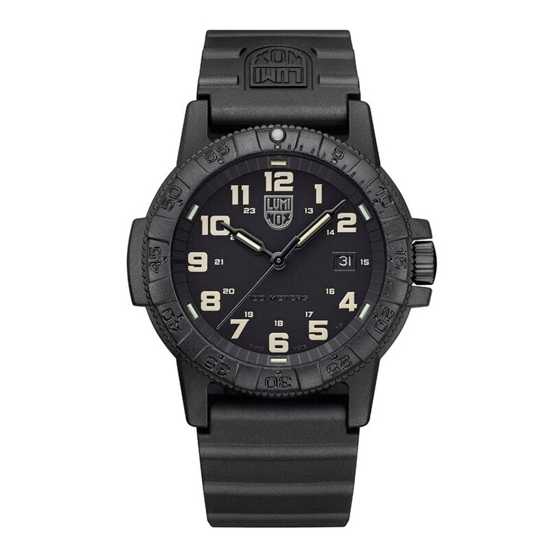 LUMINOX - LUMINOX XS.0330 LEATHERBACK SEA TURTLE GIANT (İsviçre Üretimi Ronda 515 Mekanizmalı) Erkek Kol Saati