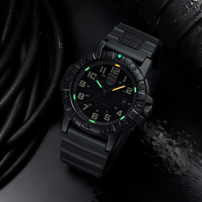 LUMINOX XS.0330 LEATHERBACK SEA TURTLE GIANT (İsviçre Üretimi Ronda 515 Mekanizmalı) Erkek Kol Saati - Thumbnail