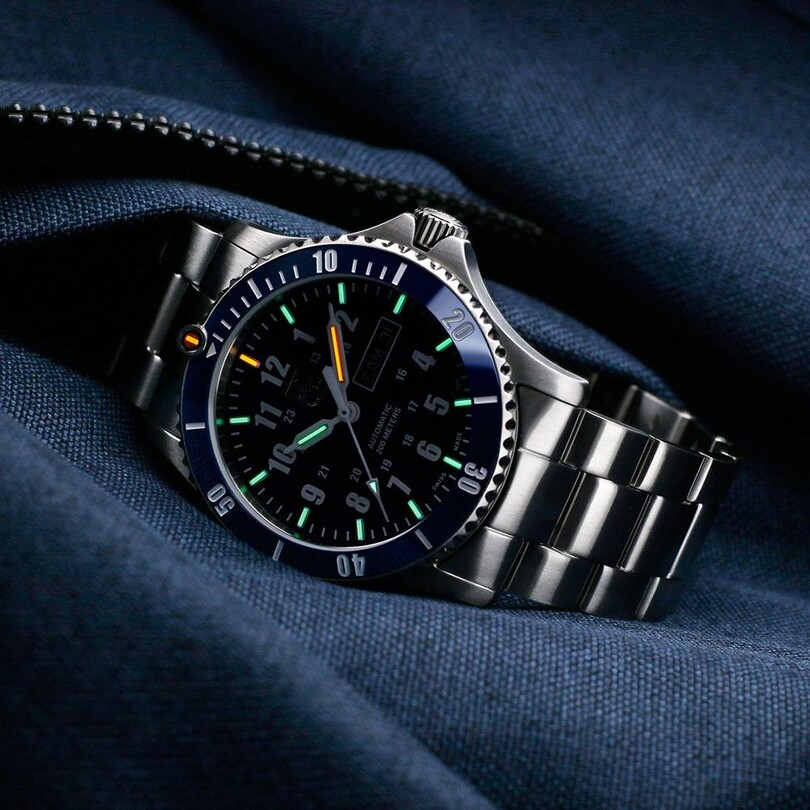 XS.0924 SPORT TIMER AUTOMATIC 0920 (İsviçre Üretimi Sellita SW 220-1 Mekanizmalı) Erkek Kol Saati - Thumbnail