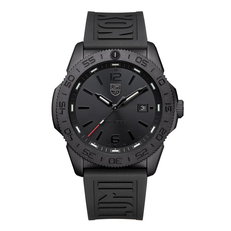LUMINOX - LUMINOX XS.3121.BO.1 PACIFIC DIVER (İsviçre Üretimi Ronda 515 Mekanizmalı) Erkek Kol Saati