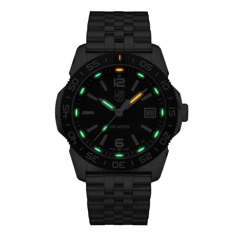 XS.3122M.1 PACIFIC DIVER 3120M (İsviçre Üretimi Ronda 515 Mekanizmalı) Erkek Kol Saati - Thumbnail