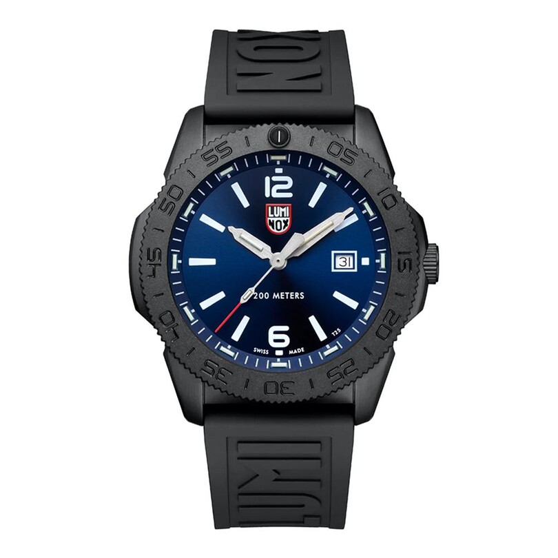 LUMINOX - LUMINOX XS.3123.B PACIFIC DIVER (İsviçre Üretimi Ronda 515 Mekanizmalı) Erkek Kol Saati