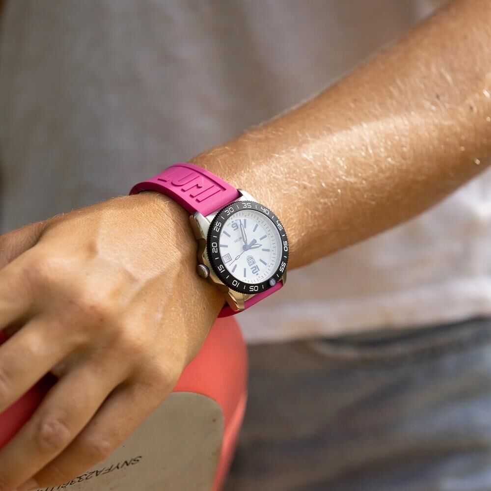 LUMINOX XS.3128M.SET PACIFIC DIVER RIPPLE (İsviçre Üretimi Ronda 515 Mekanizmalı) Erkek Kol Saati