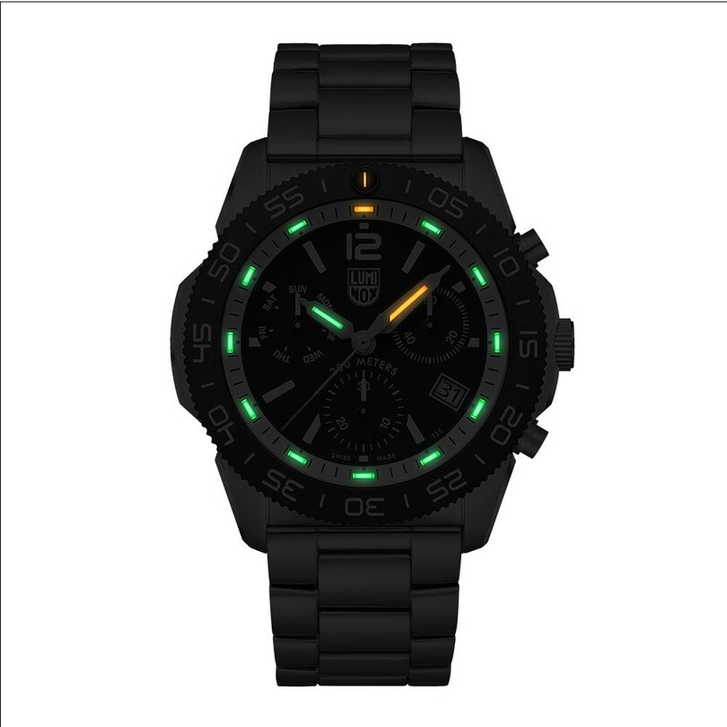 XS.3141.M PACIFIC DIVER CHRONOGRAPH 3140 (İsviçre Üretimi Ronda Z60 Mekanizmalı) Erkek Kol Saati - Thumbnail