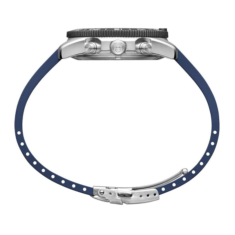 XS.3143.SET PACIFIC DIVER CHRONOGRAPH 3140 (İsviçre Üretimi Ronda Z60 Mekanizmalı) Erkek Kol Saati - Thumbnail