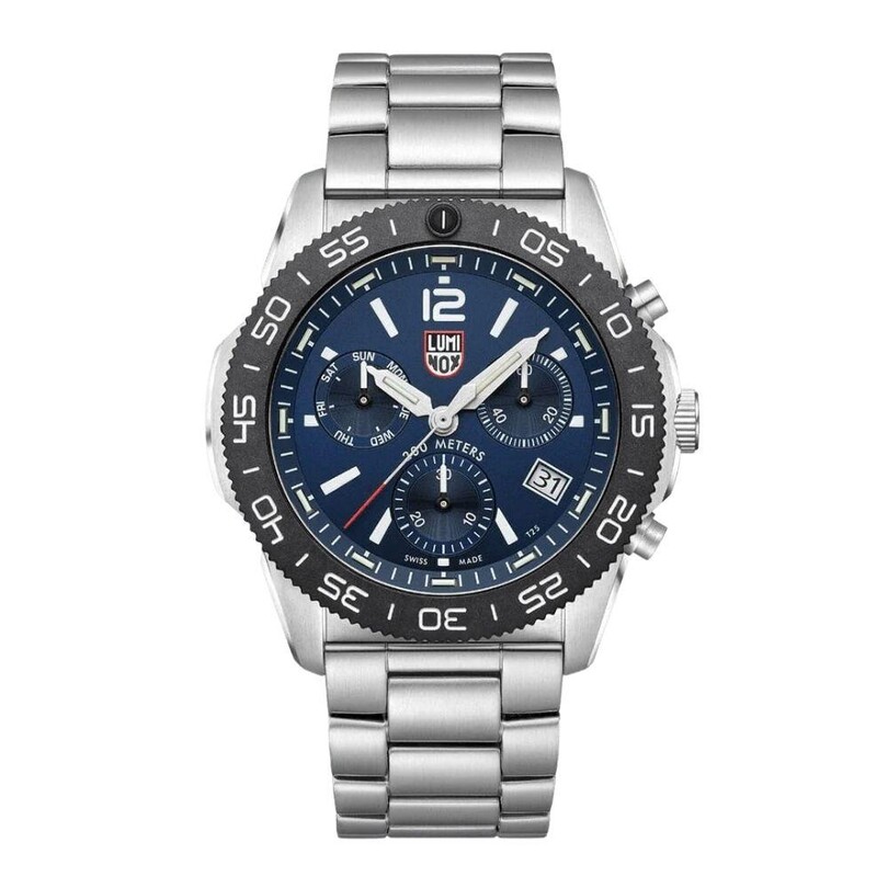 LUMINOX - XS.3144 PACIFIC DIVER CHRONOGRAPH 3140 (İsviçre Üretimi Ronda Z60 Mekanizmalı) Erkek Kol Saati