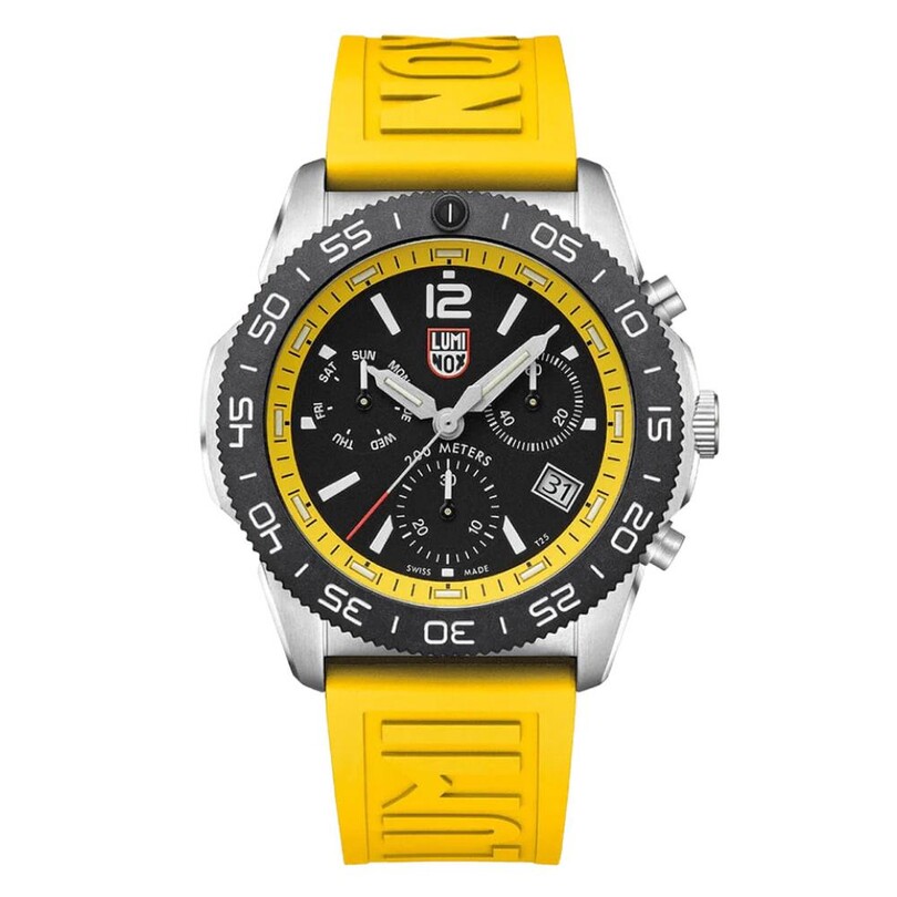 LUMINOX - LUMINOX XS.3145 PACIFIC DIVER CHRONOGRAPH (İsviçre Üretimi Ronda Z60 Mekanizmalı) Erkek Kol Saati