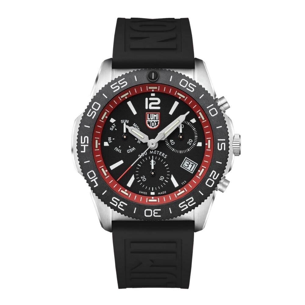 XS.3155.SET PACIFIC DIVER CHRONOGRAPH 3140 (İsviçre Üretimi Ronda Z60 Mekanizmalı) Erkek Kol Saati