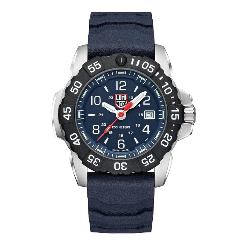 LUMINOX XS.3253.CB NAVY SEAL RUBBER - STEEL - CARBONOX™ (RSC) - (İsviçre Üretimi Ronda 715 Mekanizmalı) Erkek Kol Saati - Thumbnail
