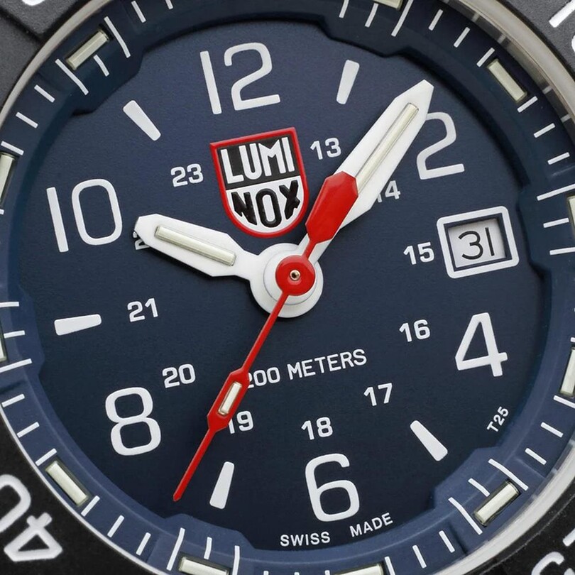 LUMINOX XS.3253.CB NAVY SEAL RUBBER - STEEL - CARBONOX™ (RSC) - (İsviçre Üretimi Ronda 715 Mekanizmalı) Erkek Kol Saati - Thumbnail