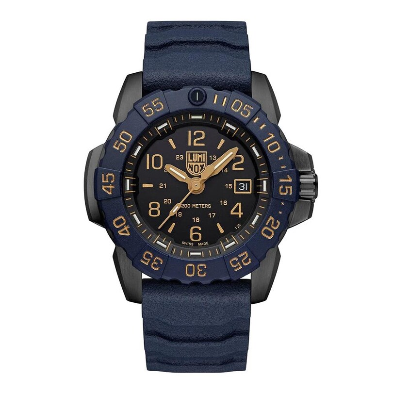 LUMINOX - XS.3255.CB.NSF NAVY SEAL FOUNDATION (İsviçre Üretimi Ronda 715 Mekanizmalı) Erkek Kol Saati