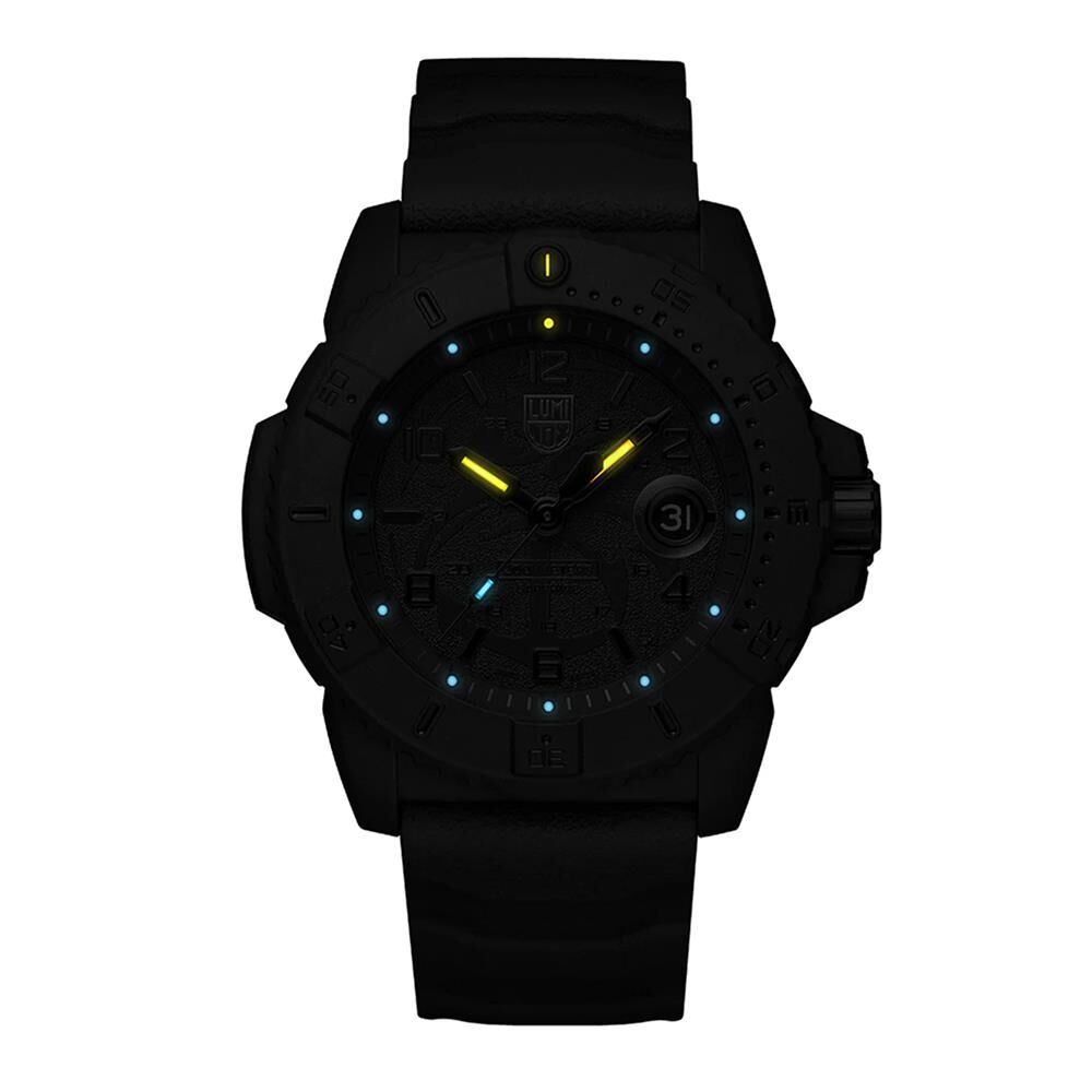 LUMINOX XS.3601.BO.NSF NAVY SEAL FOUNDATION (İsviçre Üretimi Ronda 515 Mekanizmalı) Erkek Kol Saati