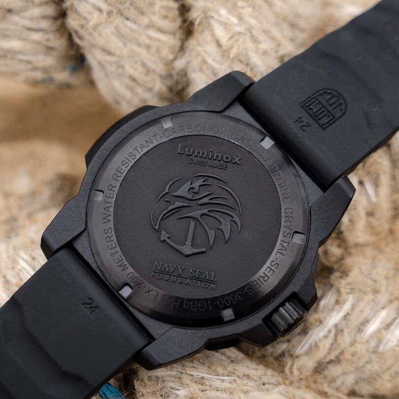 LUMINOX XS.3601.BO.NSF NAVY SEAL FOUNDATION (İsviçre Üretimi Ronda 515 Mekanizmalı) Erkek Kol Saati - Thumbnail