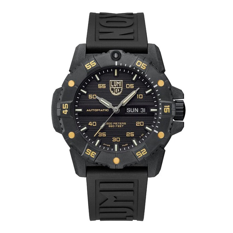 LUMINOX - XS.3865.GOLD MASTER CARBON SEAL AUTOMATIC 3860 Serisi (İsviçre Üretimi Sellita SW 200-1 Mekanizmalı) Erkek Kol Saati