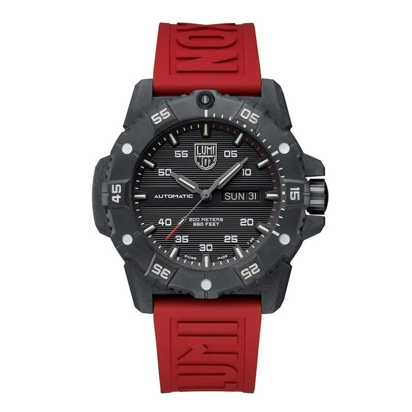 LUMINOX - XS.3875 MASTER CARBON SEAL AUTOMATIC 3860 Serisi (İsviçre Üretimi Sellita SW 200-1 Mekanizmalı) Erkek Kol Saati