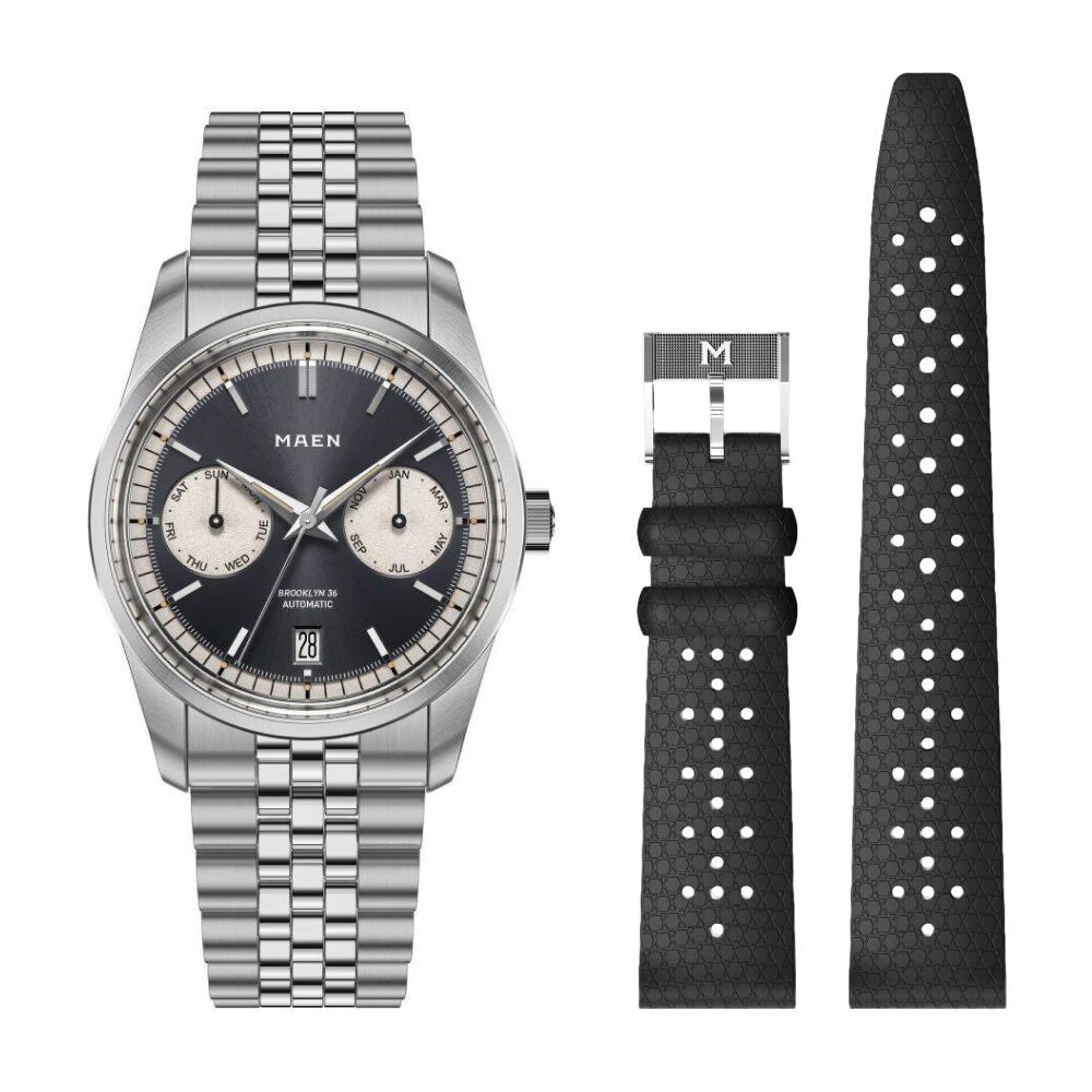 MAEN BROOKLYN 36 M5.1.1.SET Otomatik (Japon Citizen Premium Miyota 9122 Triple Date Mekanizmalı) Erkek Kol Saati
