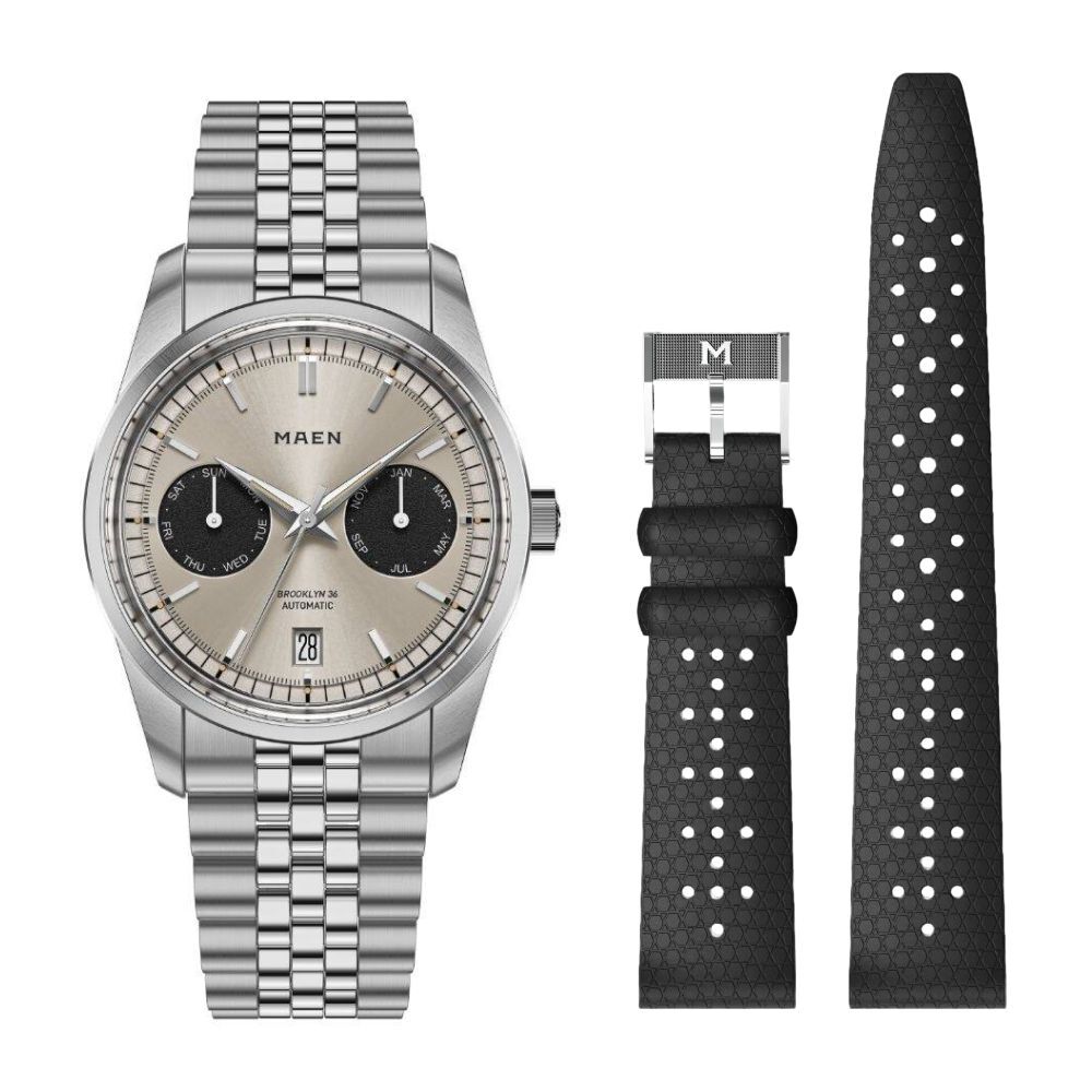 MAEN BROOKLYN 36 M5.1.2.SET Otomatik (Japon Citizen Premium Miyota 9122 Triple Date Mekanizmalı) Erkek Kol Saati
