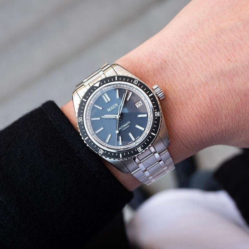 MAEN HUDSON 38 MK4 M1.1.2 Otomatik (Sellita SW200-1 Mekanizmalı Swiss Made) Erkek Kol Saati - Thumbnail