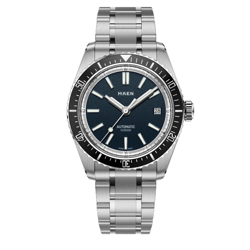 MAEN - MAEN HUDSON 38 MK4 M1.1.2 Otomatik (Sellita SW200-1 Mekanizmalı Swiss Made) Erkek Kol Saati