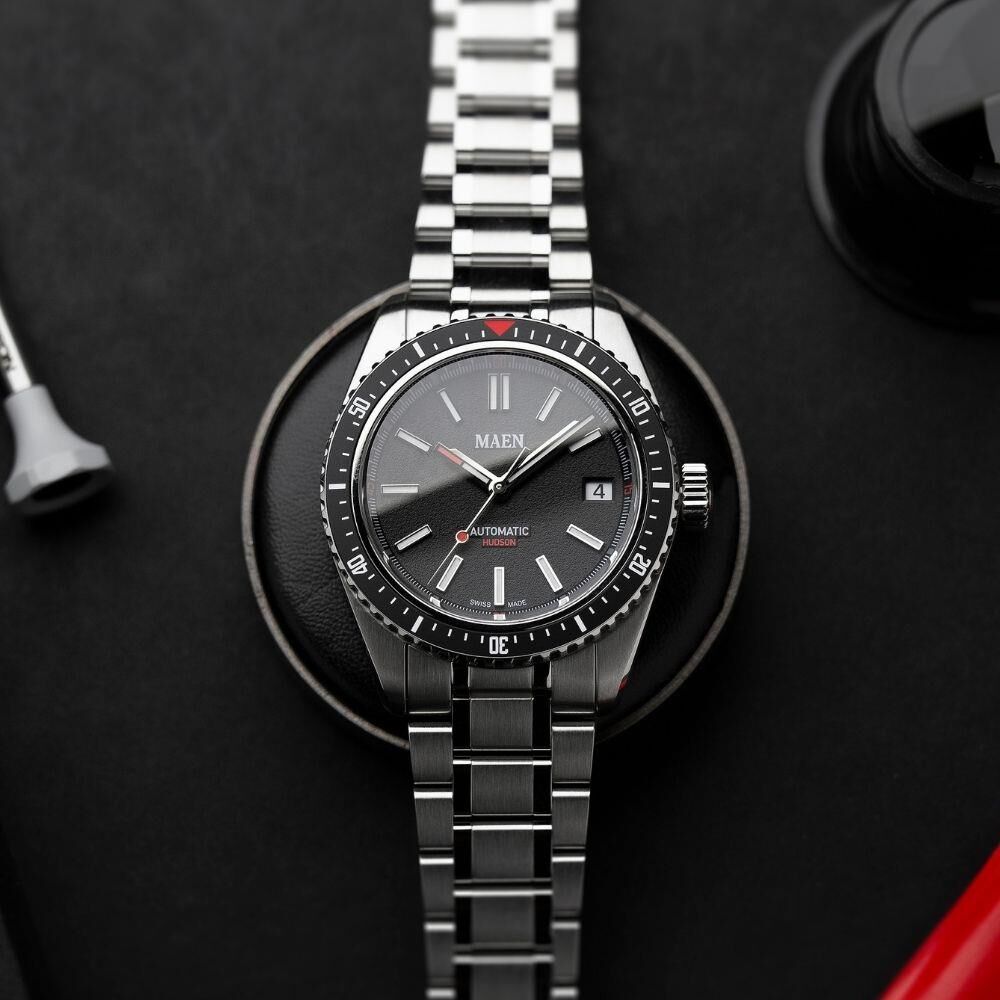 MAEN HUDSON 38 MK4 M1.1.3 Otomatik (Sellita SW200-1 Mekanizmalı Swiss Made) Erkek Kol Saati