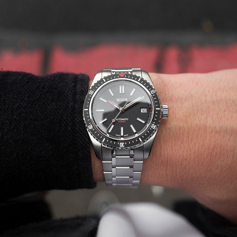 MAEN HUDSON 38 MK4 M1.1.3 Otomatik (Sellita SW200-1 Mekanizmalı Swiss Made) Erkek Kol Saati - Thumbnail