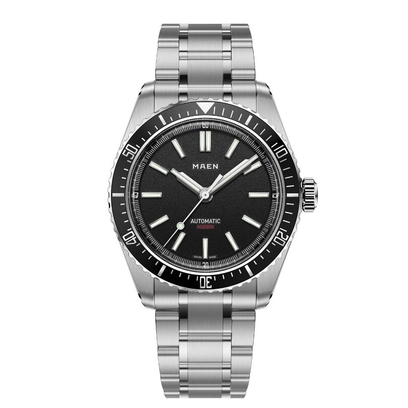 MAEN - MAEN HUDSON 38 MK4 M1.1.4 Otomatik (Sellita SW200-1 Mekanizmalı Swiss Made) Erkek Kol Saati